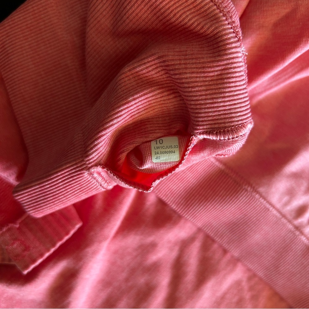 Lululemon Ebb to Street Cropped Racerback Tank—Sakura Pink (size 10) - Picture 5 of 5